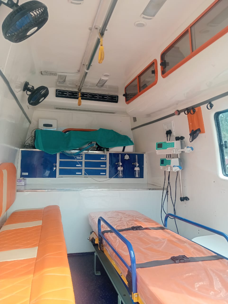 Advanced ICU Ambulance Interior